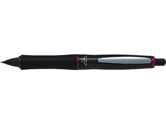 パイロット ドクターグリップ フルブラック0.5mmボルドー HDGFB-80R-BO 1本(ご注文単位1本)【直送品】