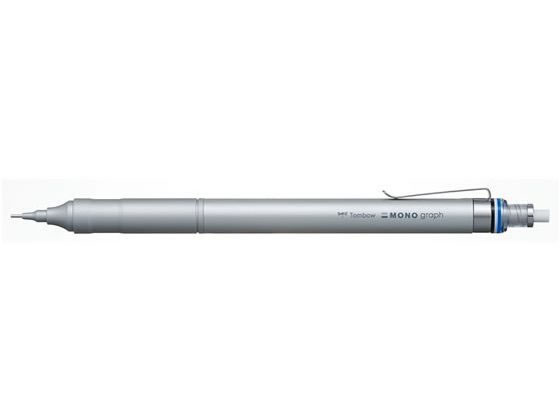 トンボ鉛筆 シャープペンシル モノグラフファイン 0.3 シルバー DPA-111A 1本(ご注文単位1本)【直送品】