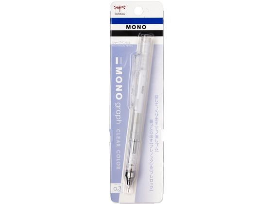 トンボ鉛筆 シャープペンシル モノグラフ 0.3 クリア DPA-139A 1本(ご注文単位1本)【直送品】