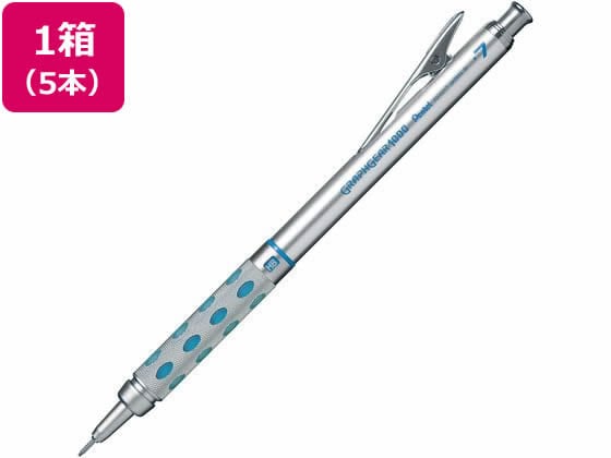 ぺんてる グラフギア1000 0.7 5本 PG1017 1箱(ご注文単位1箱)【直送品】