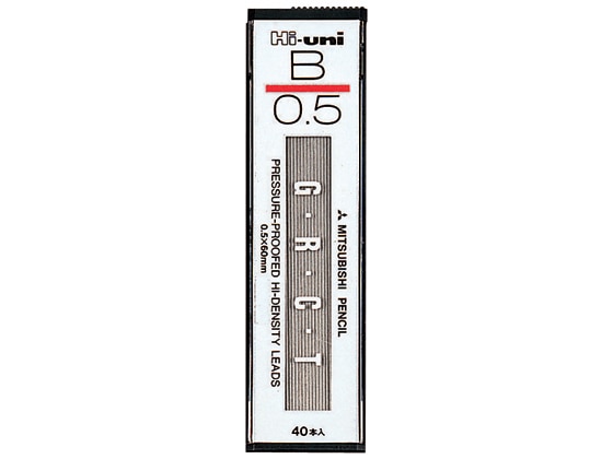 三菱 Hi-uni替芯 B 0.5 HU05300B 1個(ご注文単位1個)【直送品】