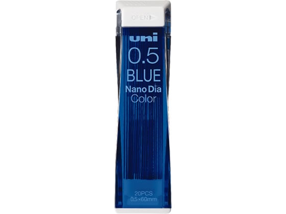 三菱鉛筆 uniナノダイヤカラー替芯0.5mm ブルー U05202NDC.33 1個（ご注文単位1個)【直送品】