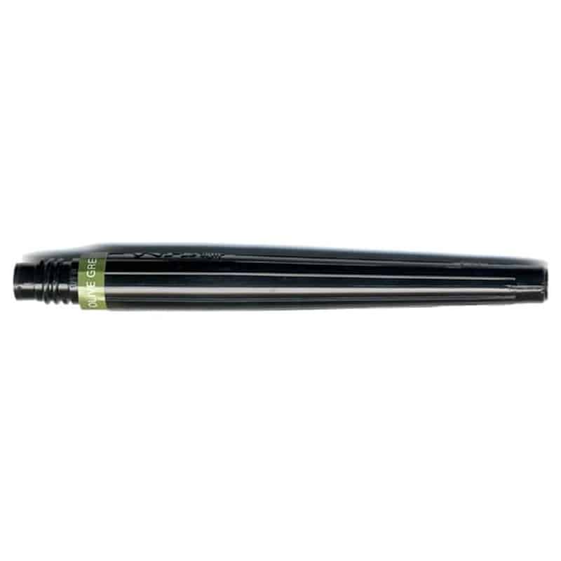 ぺんてる アートブラッシュ用カートリッジ オリーブグリーン XFR-115 1本（ご注文単位1本)【直送品】