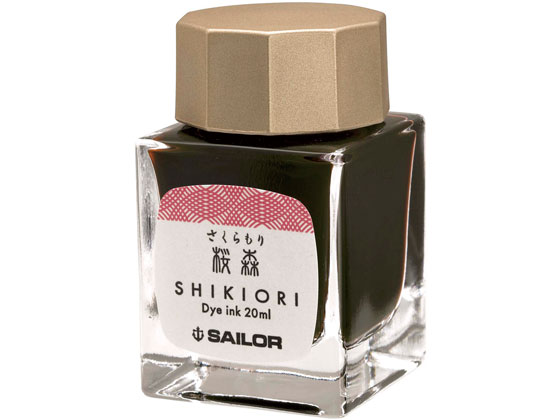 セーラー 万年筆用ボトルインク20ml 四季織 桜森(さくらもり) 1個(ご注文単位1個)【直送品】