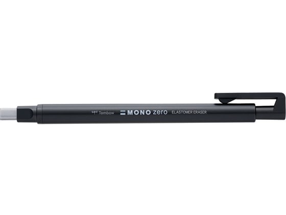 トンボ鉛筆 ホルダー消しゴム モノゼロ 角型 ブラック EH-KUS11 1個（ご注文単位1個)【直送品】