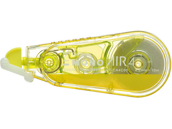 トンボ鉛筆 修正テープ モノエアー4C60ライム 4.2mm CT-CA4C60 1個（ご注文単位1個)【直送品】