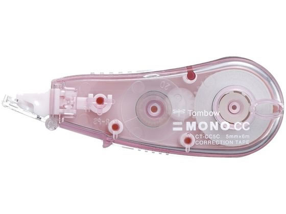 トンボ鉛筆 修正テープ モノCC5 5mm ソフトピンク CT-CC5C82 1個（ご注文単位1個)【直送品】