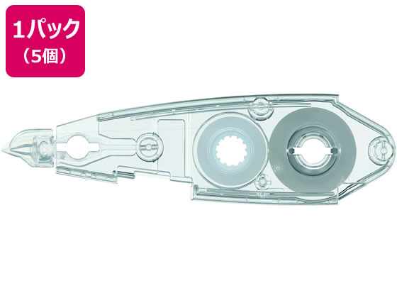 トンボ鉛筆 修正テープ モノエアーペンタイプ カートリッジ 5mm 5個 1箱(ご注文単位1箱)【直送品】
