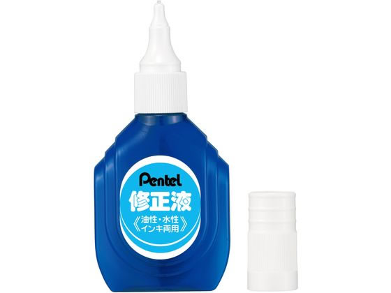 ぺんてる 修正液 油性・水性両用 XEZL1-W 1個(ご注文単位1個)【直送品】
