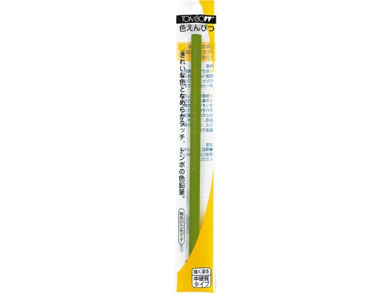 トンボ鉛筆 色鉛筆 1500 黄緑 BCX-106 1本(ご注文単位1本)【直送品】