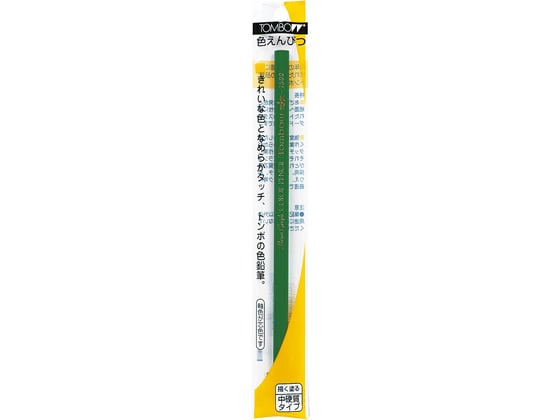 トンボ鉛筆 色鉛筆 1500 緑 BCX-107 1本(ご注文単位1本)【直送品】