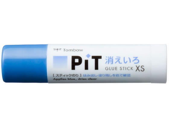トンボ鉛筆 スティックのり 消えいろピットXS 5g PT-XSC 1本(ご注文単位1本)【直送品】