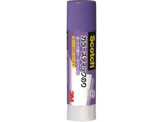 3M スコッチ(R)カラースティックのり40g GP-D 1本(ご注文単位1本)【直送品】