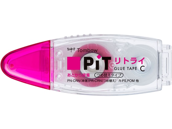 トンボ鉛筆 テープのり ピットリトライCN スタンダード PN-CRN 1個(ご注文単位1個)【直送品】