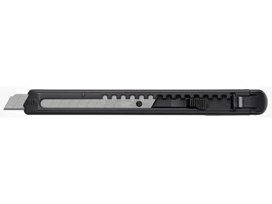 コクヨ カッターナイフ(標準型・フッ素加工刃) 黒 HA-2-SD 1個(ご注文単位1個)【直送品】