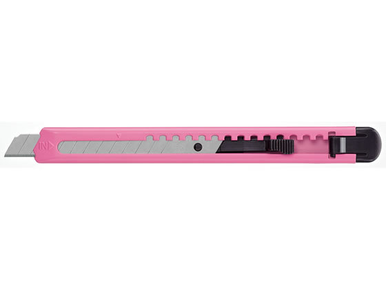 コクヨ カッターナイフ(標準型) ピンク HA-2P 1個(ご注文単位1個)【直送品】
