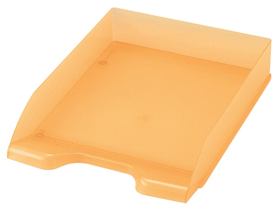 セキセイ デスクトレー A4タテ オレンジ SSS-1246-OR 1個(ご注文単位1個)【直送品】