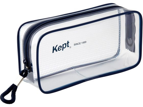 レイメイ ケプト kept クリアペンポーチ ネイビー KPF902K 1個(ご注文単位1個)【直送品】