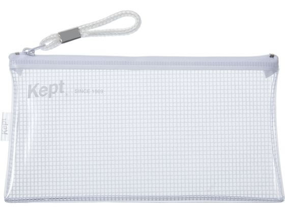 レイメイ ケプト kept クリアペンケース ホワイト KPF603W 1個(ご注文単位1個)【直送品】