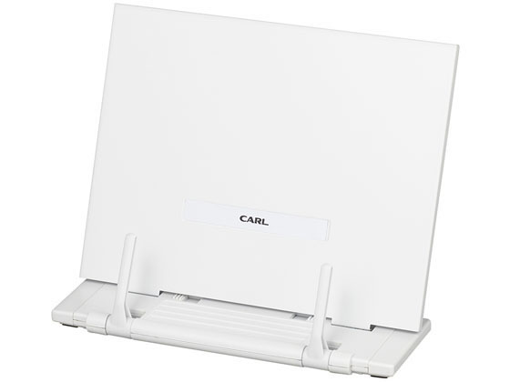 カール事務器 ブックスタンダー ホワイト BKS-820-W 1個(ご注文単位1個)【直送品】