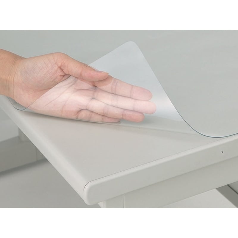 ライオン 透明シングルマット 下敷なし 600×450 27287 1枚（ご注文単位1枚)【直送品】
