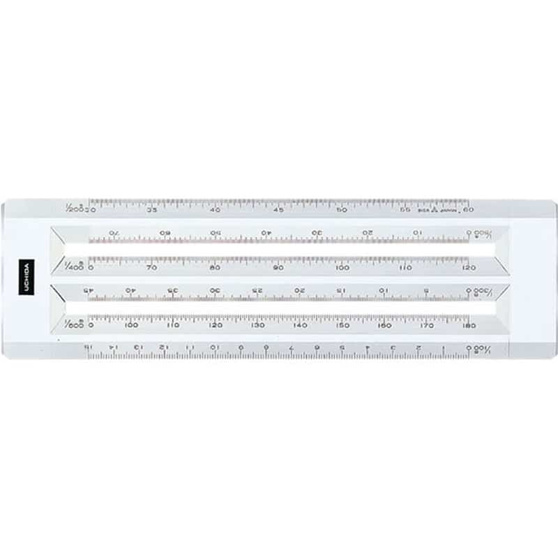 ウチダ ヘキサスケール15cm型 1-882-0115 1個（ご注文単位1個)【直送品】