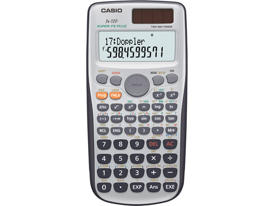 カシオ計算機 プログラム関数電卓 10桁 fx-72F-N 1台(ご注文単位1台)【直送品】