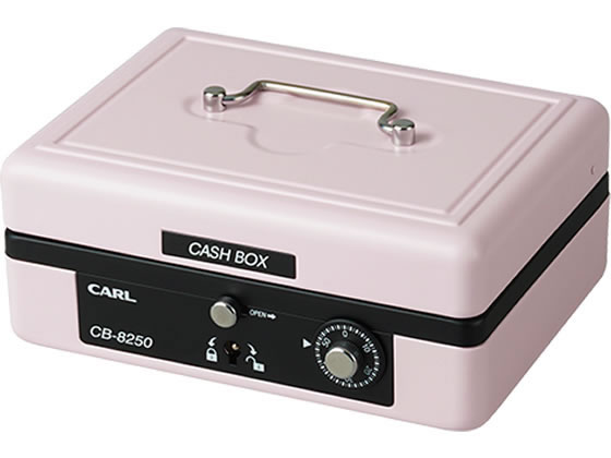カール事務器 キャッシュボックス A6サイズ ピンク CB-8250-P 1個(ご注文単位1個)【直送品】