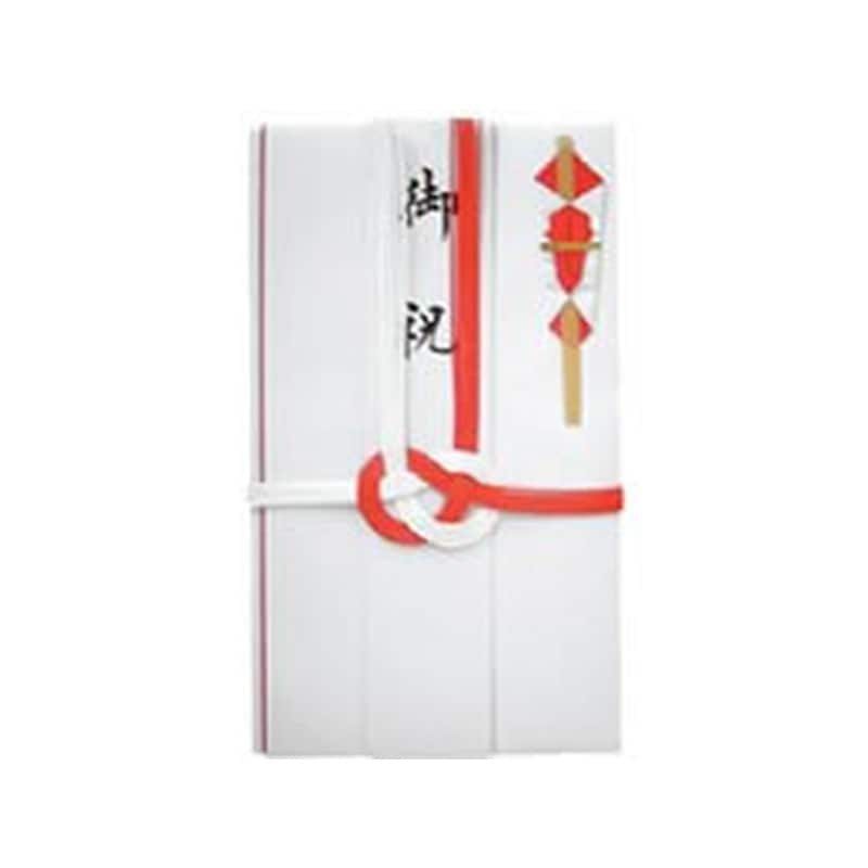 今村紙工 祝儀袋 祝紅白7本 短冊3枚付 5枚入 E-651 1パック（ご注文単位1パック)【直送品】