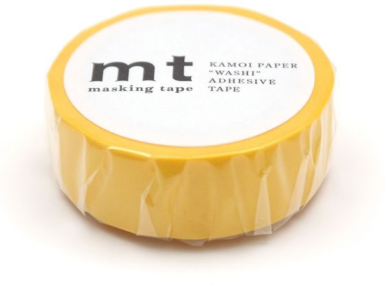 カモ井 mt 1P イエロー MT01P184R 1巻(ご注文単位1巻)【直送品】