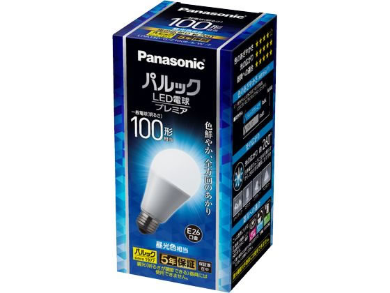 パナソニック LED電球 プレミア E26 100形 1520lm 昼光色 1個(ご注文単位1個)【直送品】