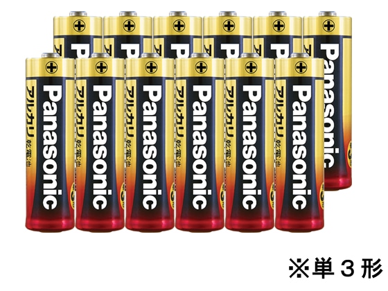 パナソニック アルカリ乾電池 単3形 12本 LR6XJ 12SW 1パック(ご注文単位1パック)【直送品】