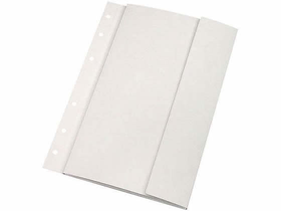桜井 エコメディアファイルスリム A4 5冊入 白 EMFA4WS 1箱(ご注文単位1箱)【直送品】