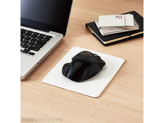 エレコム ソフトレザーマウスパッド ブラック MP-SL01BK 1枚（ご注文単位1枚)【直送品】