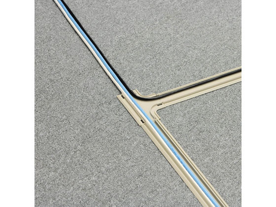 エレコム 床用モール 1m LANケーブル3本用 LD-GA1307 1個（ご注文単位1個)【直送品】