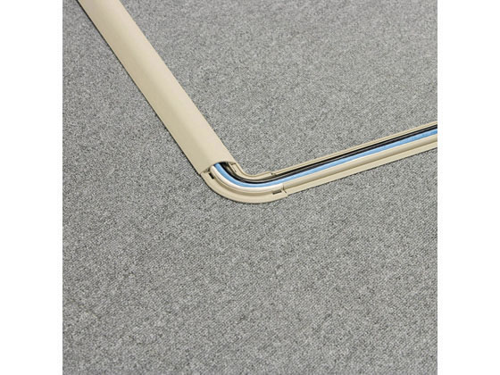 エレコム 床用モール 1m LANケーブル3本用 LD-GA1307 1個（ご注文単位1個)【直送品】