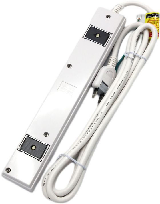 星光商事 ロック式3芯集中スイッチ付き OAタップ SK-7T3L02W 1個(ご注文単位1個)【直送品】