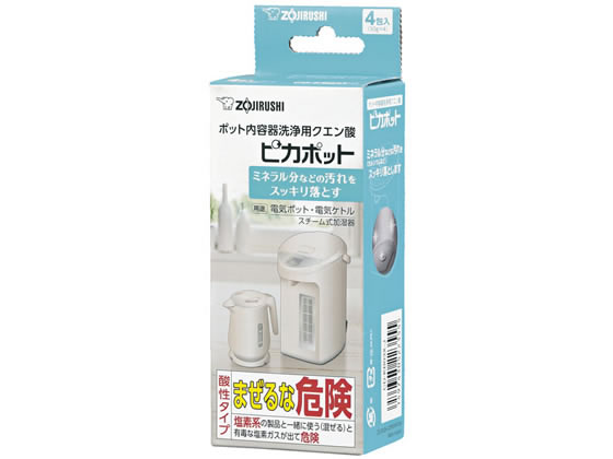 象印 クエン酸ピカポット 30g×4包 CD-KB03X 1箱(ご注文単位1箱)【直送品】