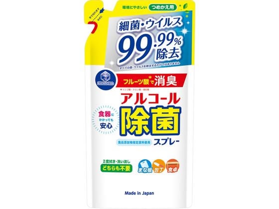 第一石鹸 アルコール除菌スプレー 詰替用 360ml 1個(ご注文単位1個)【直送品】
