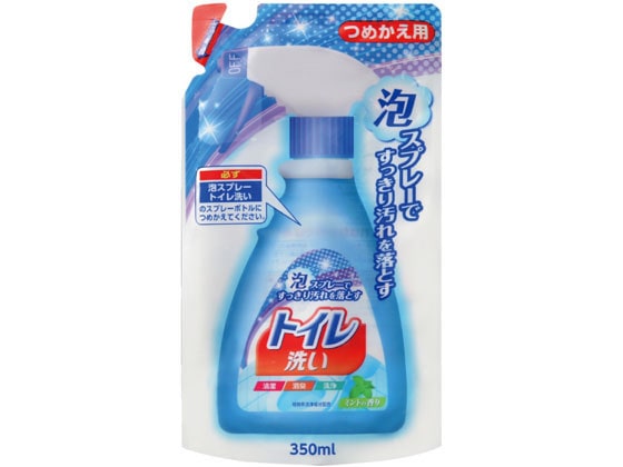 日本合成洗剤 ニチゴー 泡スプレー トイレの洗剤 詰替 350ml 1個(ご注文単位1個)【直送品】