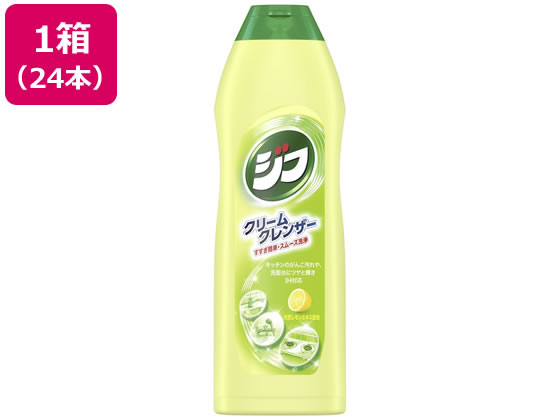 ユニリーバ ジフ クリームクレンザー レモン 270mL 24本 1箱（ご注文単位1箱)【直送品】