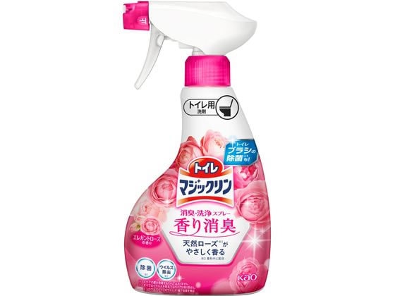 KAO トイレマジックリン消臭洗浄スプレー 香り消臭 本体 350ml 1本(ご注文単位1本)【直送品】