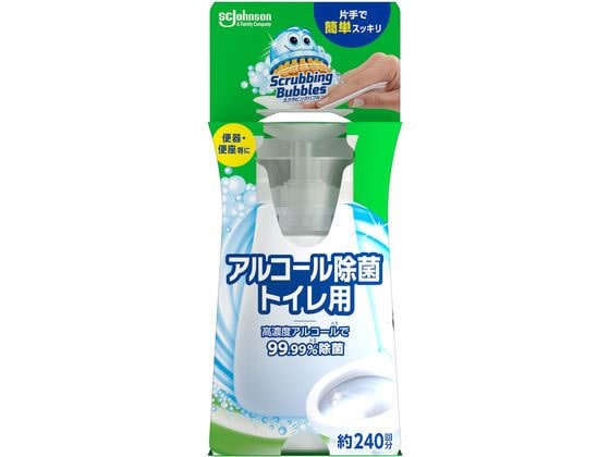 ジョンソン スクラビングバブル アルコール除菌トイレ用 本体 300ml 1個(ご注文単位1個)【直送品】