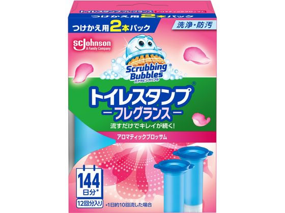ジョンソン スクラビングバブル トイレスタンプフレグランス アロマティックブロッサム 1箱(ご注文単位1箱)【直送品】
