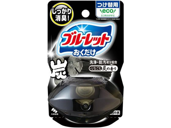 小林製薬 液体ブルーレットおくだけ つけ替 心なごむ炭 1個(ご注文単位1個)【直送品】
