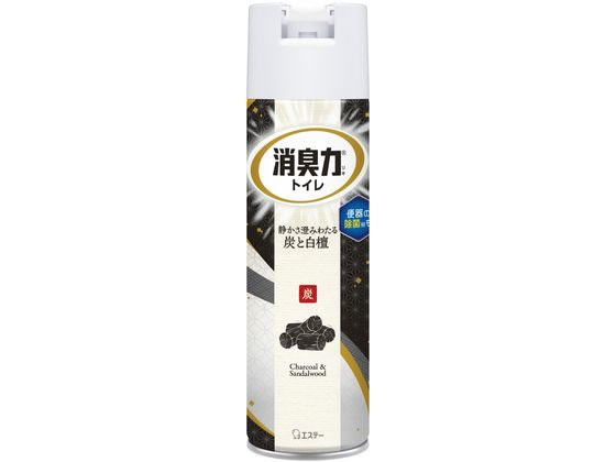 エステー トイレの消臭力スプレー 炭と白檀 365ml 1個(ご注文単位1個)【直送品】