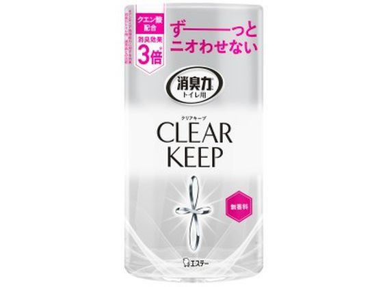 エステー トイレの消臭力 クリアキープ 無香料 400ml 1個(ご注文単位1個)【直送品】