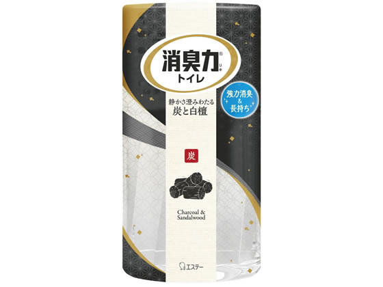 エステー トイレの消臭力 炭と白檀の香り 400ml 1個(ご注文単位1個)【直送品】