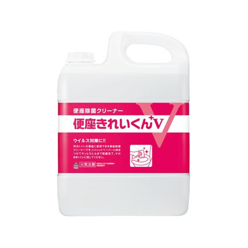 サラヤ 便座キレイクン V 5L 1個（ご注文単位1個)【直送品】