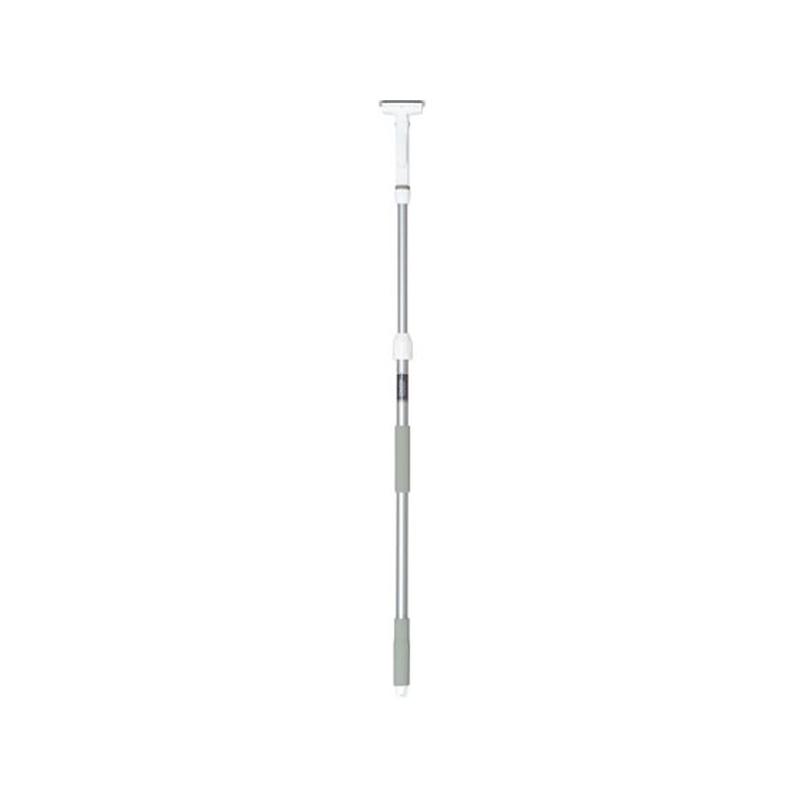 テラモト FXハンドル アルミ伸縮柄 Wホワイト CL-374-100-8 1本（ご注文単位1本)【直送品】